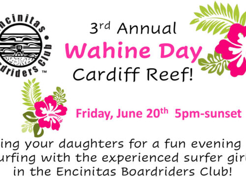 Calling all Encinitas Boardrider Wahines!